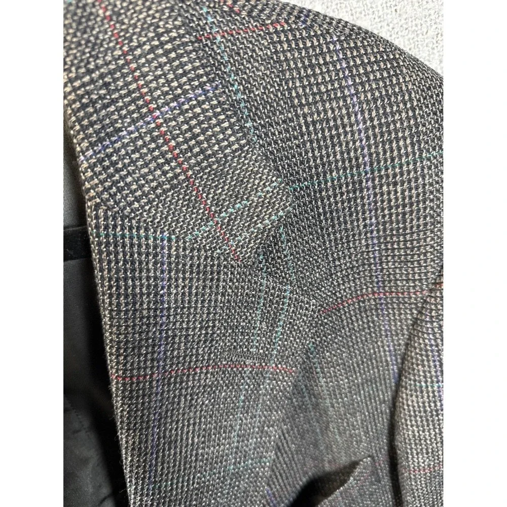 Vintage Polo University Club Ralph Lauren Sport Coat Mens 44 Houndstooth USA EUC